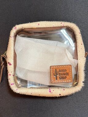 Clear bag for game day or toiletries